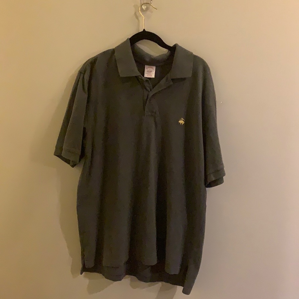 Heather gray Brooks Brothers polo size L